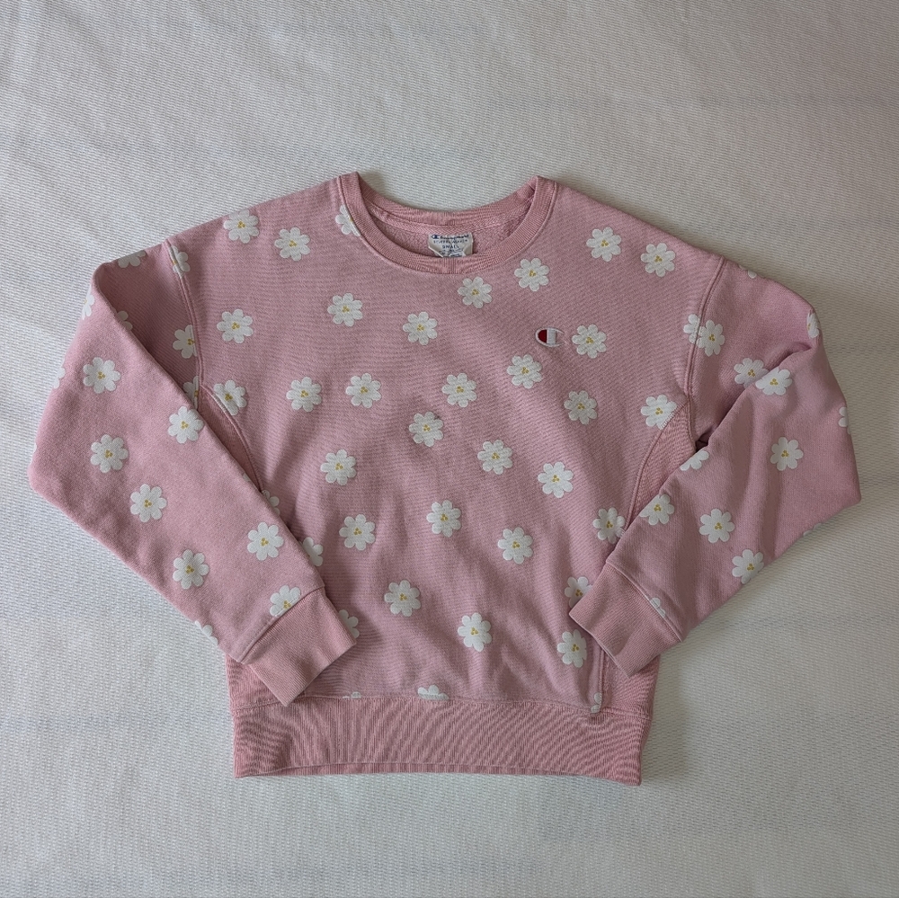 Champion Pink Daisy Women's Sweater